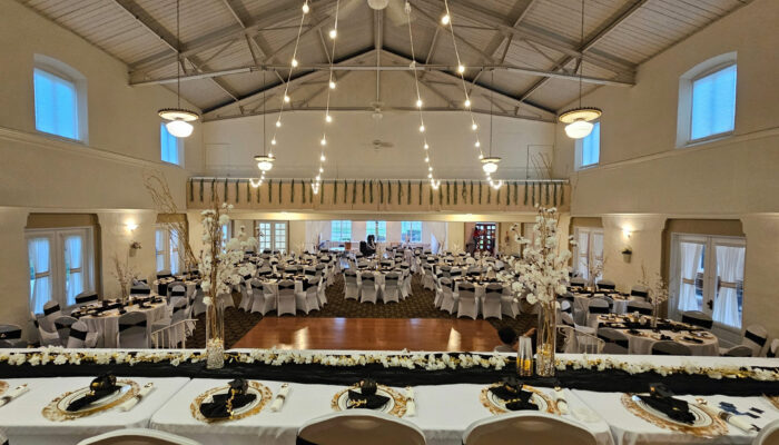 St Petersburg Woman's Club Setup for Graduation Party